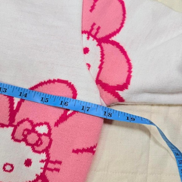 Hello Kitty x Skinnydip London Floral Knit Zip Hoodie β Size S πΈπ± - Picture 7 of 7